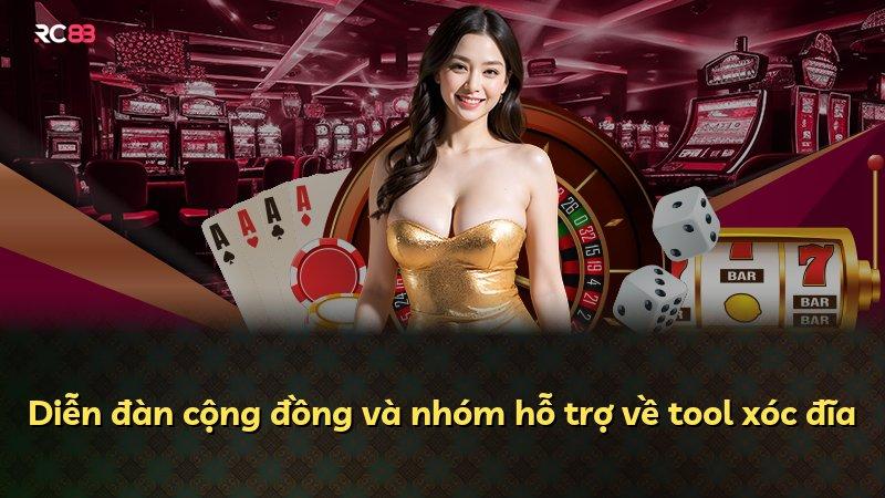 Diễn đàn cộng đồng và nhóm hỗ trợ về tool xóc đĩa