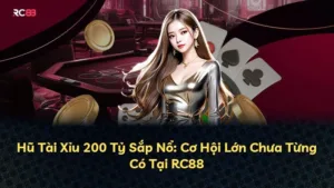 Hũ Tài Xỉu 200 Tỷ Sắp Nổ: Cơ Hội Lớn Chưa Từng Có Tại RC88